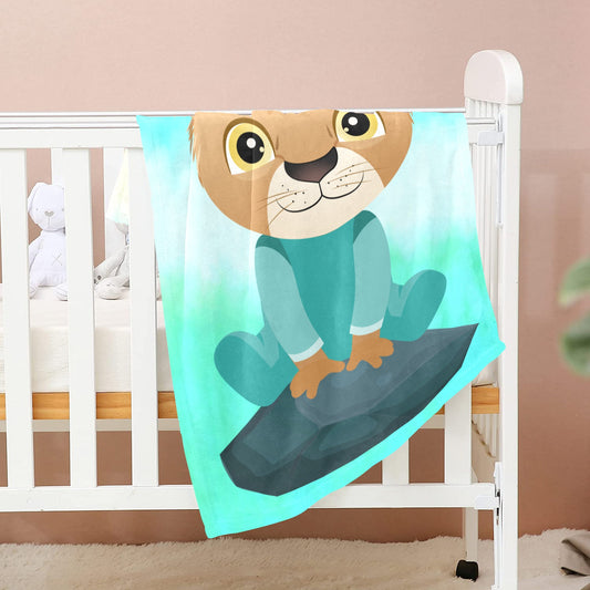 Leisha The Lioness Baby Blankets