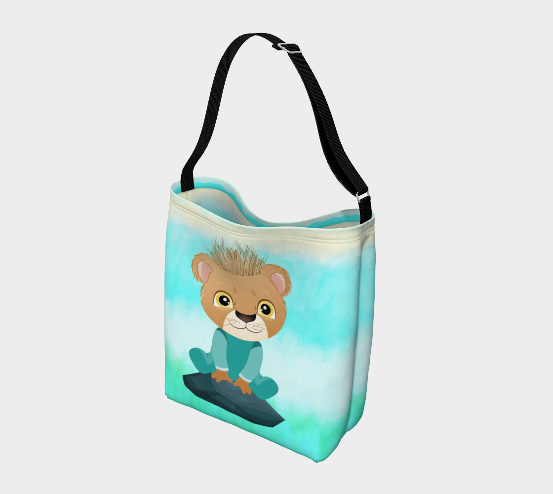 Leisha The Lioness Messenger Tote