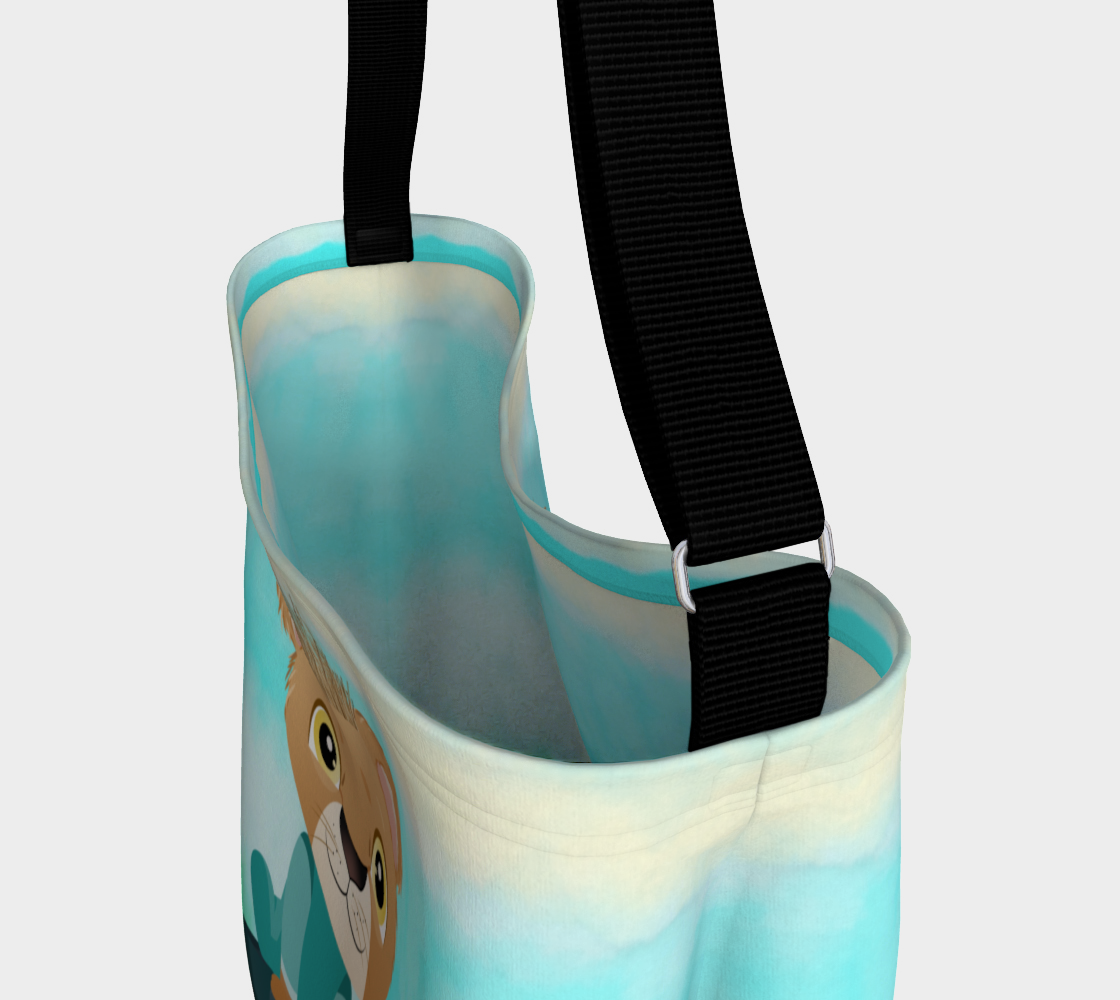 Leisha The Lioness Messenger Tote