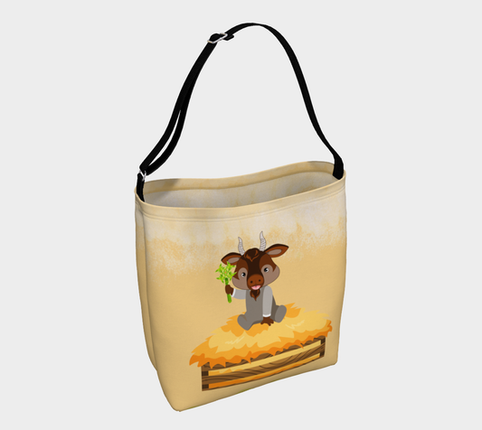 Gerald The Goat Messenger Tote