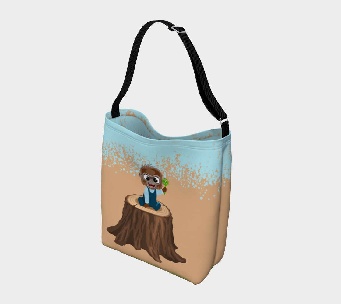 George The Gorilla Messenger Tote